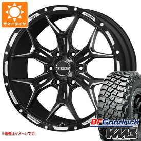 【タイヤ交換対象】サマータイヤ 285/55R20 122/119Q BFグッドリッチ マッドテレーンT/A KM3 TWS 306S ジオクロス モノブロック 8.5-20 タイヤホイール4本セット