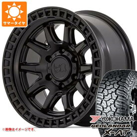【タイヤ交換対象】5本セット ジープ ラングラー JK/JL系用 サマータイヤ ヨコハマ ジオランダー X-AT G016 LT285/70R17 121/118Q ブラックレター ブラックライノ キャリコ タイヤホイール5本セット