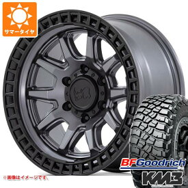 【タイヤ交換対象】5本セット ジープ ラングラー JK/JL系用 サマータイヤ BFグッドリッチ マッドテレーンT/A KM3 LT285/75R17 121/118Q ブラックライノ カリコ タイヤホイール5本セット