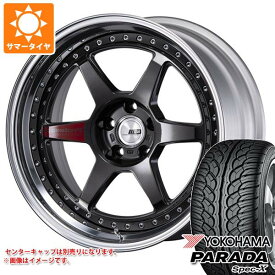 【タイヤ交換対象】サマータイヤ 255/40R20 101V REINF ヨコハマ パラダ スペック-X PA02 SSR プロフェッサー SP7 8.5-20 タイヤホイール4本セット