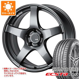 【タイヤ交換対象】サマータイヤ 215/50R17 95W XL クムホ エクスタ PS71 SSR GTV01 7.0-17 タイヤホイール4本セット