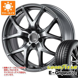 【タイヤ交換対象】サマータイヤ 205/50R17 93V XL グッドイヤー エフィシエントグリップ RVF02 SSR GTV03 7.0-17 タイヤホイール4本セット