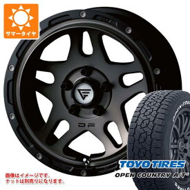 【タイヤ交換対象】ジムニーシエラ JB74W用 2024年製 サマータイヤ トーヨー オープンカントリー A/T3 215/70R16 100T ホワイトレター デルタフォース オーバーランダー 6.0-16 タイヤホイール4本セット