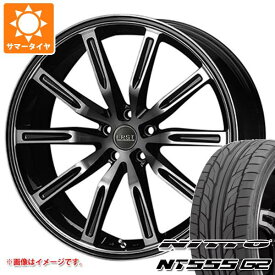 【タイヤ交換対象】ボルボ XC40 XB系用 サマータイヤ ニットー NT555 G2 245/45R20 103W XL エアスト S10-R タイヤホイール4本セット