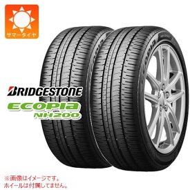 【タイヤ交換対象】2本 サマータイヤ 225/45R18 95W XL ブリヂストン エコピア NH200 BRIDGESTONE ECOPIA NH200