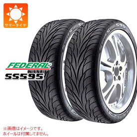 【タイヤ交換対象】2本 サマータイヤ 205/55R16 91W フェデラル SS595 FEDERAL SS595