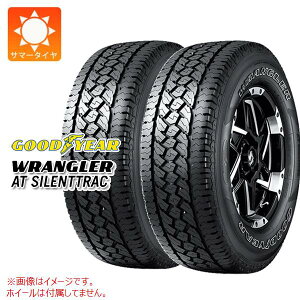 2�{ �T�}�[�^�C�� 245/70R16 111T XL �O�b�h�C���[ �����O���[ AT �T�C�����g�g���b�N �A�E�g���C���z���C�g���^�[ GOODYEAR WRANGLER AT SILENTTRAC