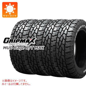 4�{ �T�}�[�^�C�� LT275/70R17 121/118Q �O���b�v�}�b�N�X �}�b�h���C�W R/T MAX �z���C�g���^�[ GRIP MAX MUD Rage R/T MAX