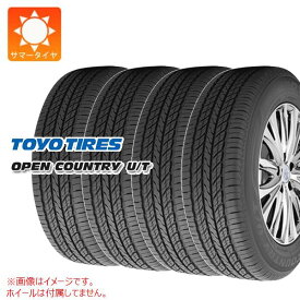 【タイヤ交換対象】4本 サマータイヤ 225/55R19 99V トーヨー オープンカントリー U/T TOYO OPEN COUNTRY U/T