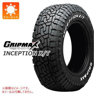 1�{ �T�}�[�^�C�� LT265/55R20 119/116Q �O���b�v�}�b�N�X �C���Z�v�V���� X/T �z���C�g���^�[ GRIP MAX INCEPTION X/T