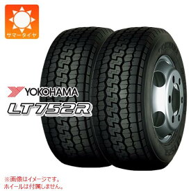 2本 サマータイヤ 195/70R17.5 112/110N ヨコハマ LT752R YOKOHAMA LT752R 【バン/トラック用】