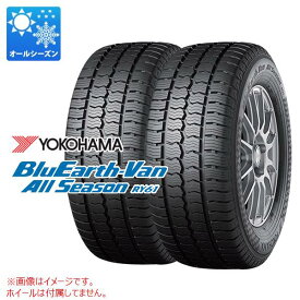 【タイヤ交換対象】2本 オールシーズン 145/80R12 80/78N ヨコハマ ブルーアースバンオールシーズン RY61 YOKOHAMA BluEarth-Van All Season RY61 【バン/トラック用】