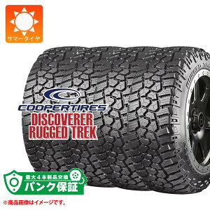 �p���N�ۏؕt���y�v����E�z4�{ �T�}�[�^�C�� LT265/70R17 121/118Q 10PR �N�[�p�[ �f�B�X�J�o���[ ���M�b�h�g���b�N COOPER DISCOVERER RUGGED TREK