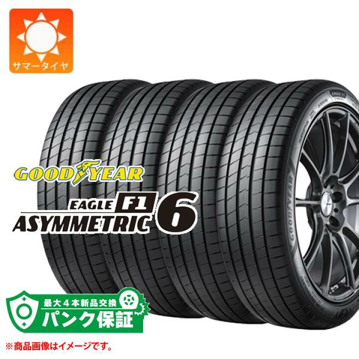 楽天市場】パンク保証付き【プランF】4本 サマータイヤ 225/45R19 96W 