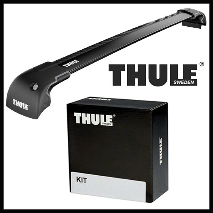 楽天市場 Thule スズキ スイフト H22 8 Zc32s Zc72s Zd72s ルーフキャリア取付1台分セット Th9591b Thkit3095 沖縄 離島発送不可 タイヤマックス