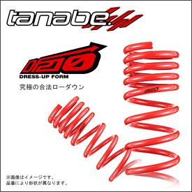 TANABE ダウンサス SUSTEC DF210 前後1台分 ニッサン セレナ FC26 2010/11/1〜2016/8/1 品番:C26DK タナベ 【沖縄・離島不可】