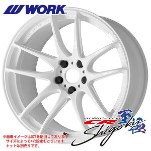 ���[�N �G���[�V���� CR ���� 8.5-18 �z�C�[��1�{ WORK EMOTION CR Shigoku �V�r�b�N�^�C�vR