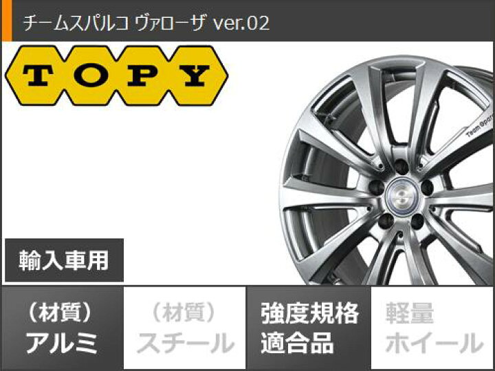 【タイヤ交換対象】メルセデスベンツ W247 Bクラス用 スタッドレス ブリヂストン ブリザック WZ-1 225/45R18 95Q XL 2025年10月発売サイズ チームスパルコ ベネージュ タイヤホイール4本セット