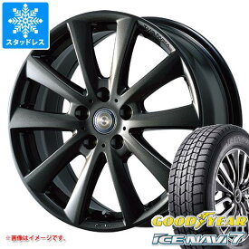 【タイヤ交換対象】メルセデスベンツ X247 GLBクラス用 スタッドレス グッドイヤー アイスナビ7 215/65R17 99Q チームスパルコ ヴァローザ タイヤホイール4本セット