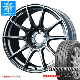 【タイヤ交換対象】スタッドレスタイヤ ブリヂストン ブリザック VRX3 235/45R17 94Q ＆ SSR GTX01 8.0-17 タイヤホイール4本セット235/45-17 BRIDGESTONE BLIZZAK VRX3