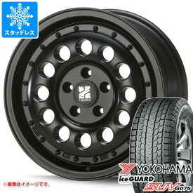 【タイヤ交換対象】アウトランダー GF/GG系用 スタッドレス ヨコハマ アイスガード SUV G075 215/70R16 100Q MLJ エクストリームJ ラギッド タイヤホイール4本セット