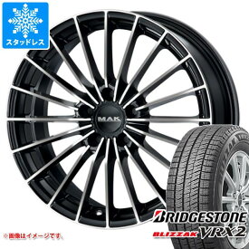 【タイヤ交換対象】アルファロメオ トナーレ AV系用 スタッドレス ブリヂストン ブリザック VRX2 235/50R18 97Q MAK アレーゼ タイヤホイール4本セット