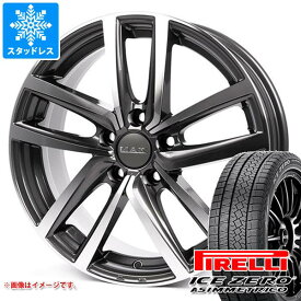 【タイヤ交換対象】VW ゴルフ6用 スタッドレス ピレリ アイスゼロアシンメトリコ 195/65R15 91T MAK ドレスデン タイヤホイール4本セット