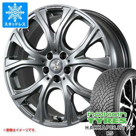 【タイヤ交換対象】メルセデスベンツ C257 CLS用 スタッドレス ノキアン ハッカペリッタ R5 245/45R18 100T XL チームスパルコ ベネージュ タイヤホイール4本セット