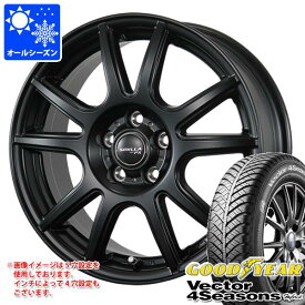 【タイヤ交換対象】オールシーズン 205/65R15 94H グッドイヤー ベクター 4シーズンズ ハイブリッド シビラ ネクスト PX 6.0-15 タイヤホイール4本セット