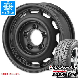 【タイヤ交換対象】ジムニー JB64W用 スタッドレス ブリヂストン ブリザック DM-V3 215/70R16 100Q アピオ ワイルドボア ベンチュラ タイヤホイール4本セット