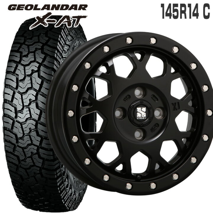 楽天市場】ジオランダー X-AT 145R14 85/83 ヨコハマ YOKOHAMA 