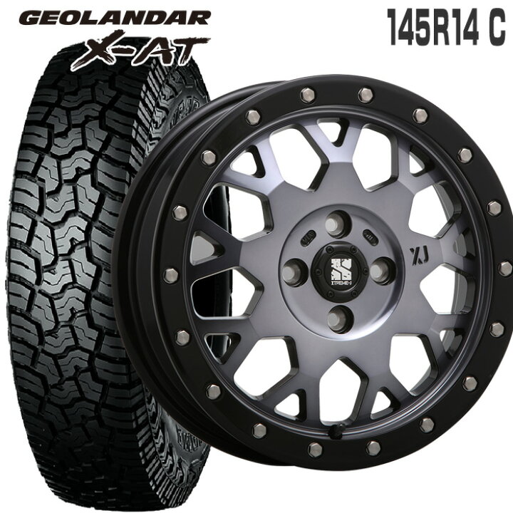 楽天市場】ジオランダー X-AT 145R14 85/83 ヨコハマ YOKOHAMA 