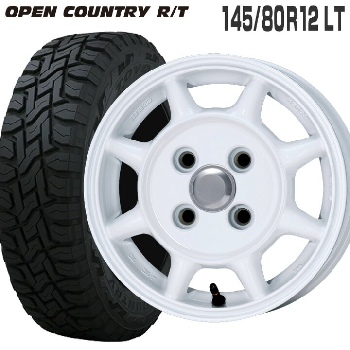 楽天市場】オープンカントリー RT 145/80R12 80/78 LT トーヨー TOYO 
