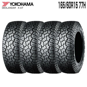 (4{Zbg) 165/60R15 77H GEOLANDER X-AT G016 Pi 15C` T}[^C ă^C Rn} YOKOHAMA WI_[ X-AT G016