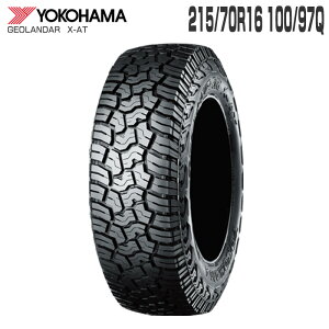 215/70R16 100/97Q GEOLANDER X-AT G016 �P�i 1�{ 16�C���` �T�}�[�^�C�� �ă^�C�� ���R�n�} YOKOHAMA �W�I�����_�[ X-AT G016