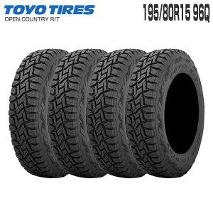 (4{Zbg) I[vJg[ RT 195/80R15 96Q 15C` ^CPi g[[ TOYO TIRES OPEN COUNTRY R/T Mbhe[ }bhe[ I[e[