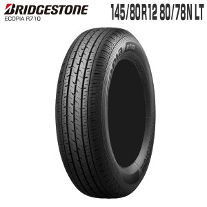 GRsA R710 145/80R12 80/78N LT 12C` T}[^CPi 1{ uaXg BRIDGESTONE ECOPIA 145/80R12 145R12 6PR GuB LB nC[bg uWXg R GR