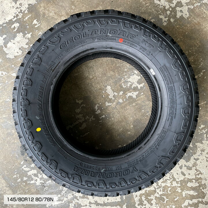 楽天市場】(4本セット) ジオランダー KT Y828C 145/80R12 80/78N LT 12 