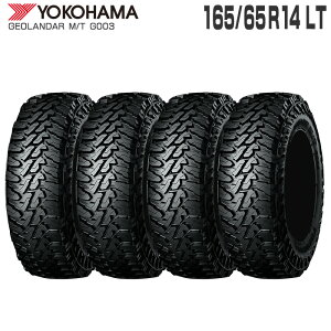 (4{Zbg) WI_[ MT G003 165/65R14 81/78Q LT 14C` ^CPi Rn}^C YOKOHAMA TIRE GEOLANDAR M/TIt[h }bhAhXm[ }bhe[