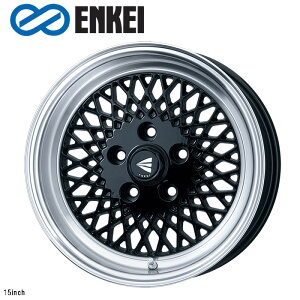 ENKEI92 15×5.0J PCD100 4H INSET+45 {Aa75 ubN 15C` zC[Pi 1{ ENKEI GPC lI NVbN