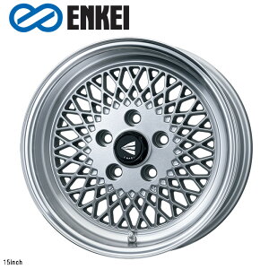 ENKEI92 15×7.0J PCD100 4H INSET+38 {Aa72.6 Vo[ 15C` zC[Pi 1{ ENKEI GPC lI NVbN