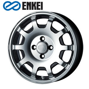 ENKEI all four KCR 15×5.0J PCD100 4H INSET+45 {Aa75 }VjOubN M/BK 15C` zC[Pi 1{ GPC I[ tH[
