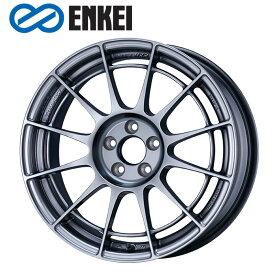 GR86 / BRZ Cup専用 ENKEI NT03RR 17×7.5J PCD100 5H INSET+44 ボア径φ56 ハイパーシルバー (HS) 17インチ ホイール単品 1本 エンケイ ENKEI レーシング レボリューション Racing Revolution