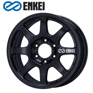 ENKEI PDT1 18×8.5J PCD139.7 6H INSET+52 ボア径φ100.1 マットブラック (MBK) 18インチ ホイール単品 1本 エンケイ オールロード ALLROAD