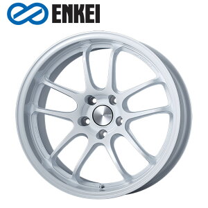 ENKEI PF01EVO 18×9.5J PCD114.3 5H INSET+12 ボア径φ75 パールホワイト (PW) 18インチ ホイール単品 1本 エンケイ ENKEI パフォーマンスライン PerformanceLine