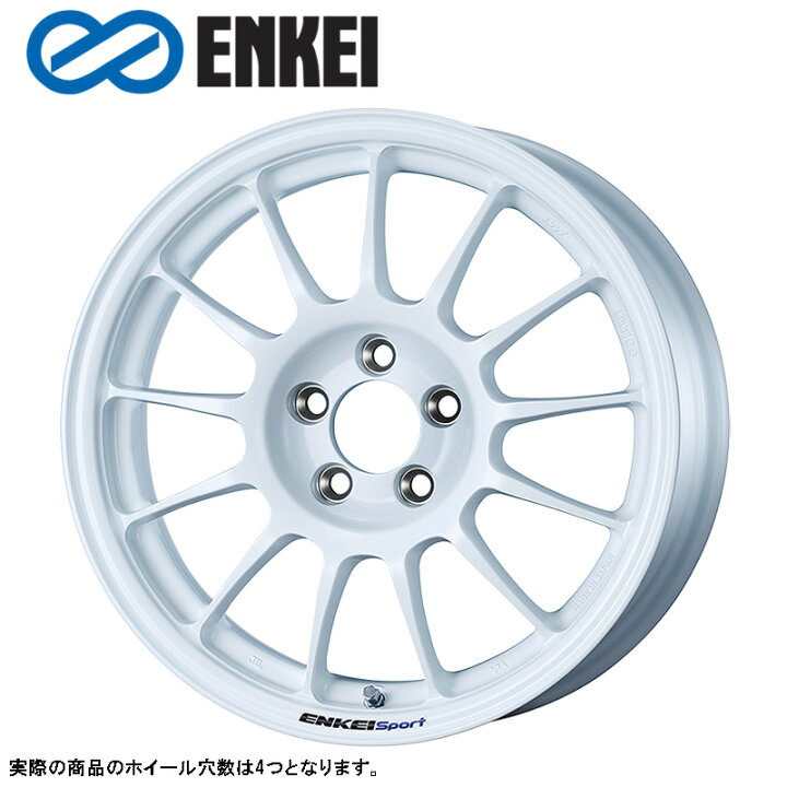 楽天市場】ENKEI RC-T5 16×6.5J PCD100 4H INSET+45 ボア径φ75 