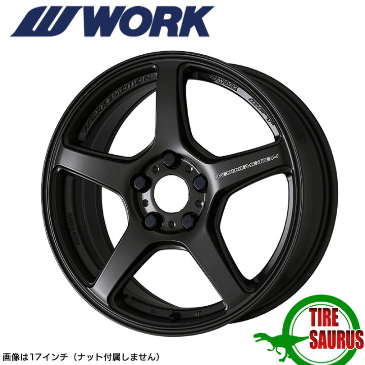 楽天市場】WORK EMOTION T5R 17×8.0J PCD100 5H INSET+45マット 