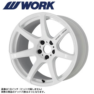 WORK EMOTION T7R 16×6.5 PCD100 4H INSET+42 zCg (WHT) [NG[V WORK [N zC[ Pi 1{