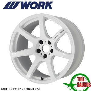 WORK EMOTION T7R 18×10.5 PCD114.3 5H INSET+12zCg (WHT) [NG[V WORK [N zC[ Pi 1{