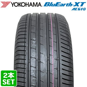 ���Ԓ��G���g���[��P6�{�I�v�G���g���[�y�y�V�^�C�������Ή��z �y2024�N���z YOKOHAMA 235/60R18 103V BluEarth-XT AE61G �u���[�A�[�X ���R�n�}�^�C�� �m�[�}���^�C�� �ă^�C�� �T�}�[�^�C�� 2�{�Z�b�g